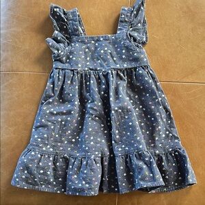 Cat & Jack Blue Casual Kids Dress